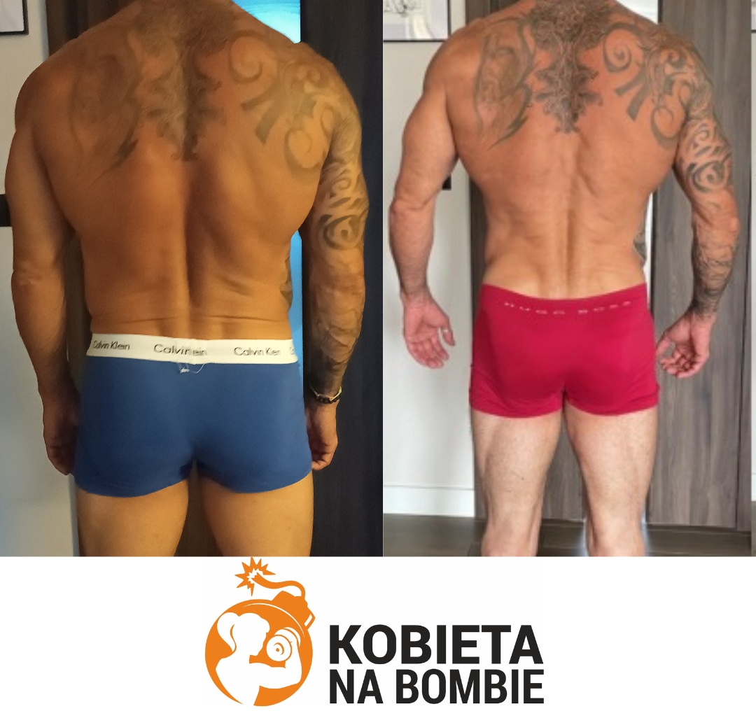 metamorfoza sylwetki arek 3 kobieta na bombie