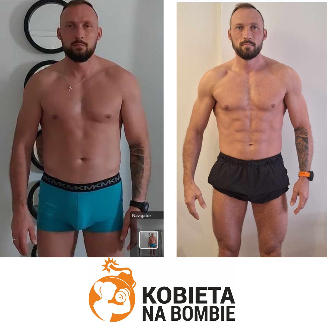 metamorfoza sylwetki dariusz kobieta na bombie