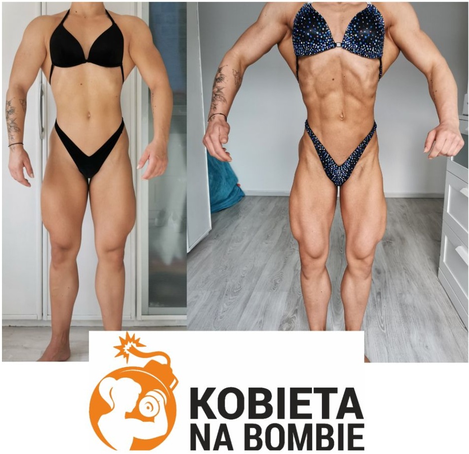 metamorfoza sylwetki julia kobieta na bombie