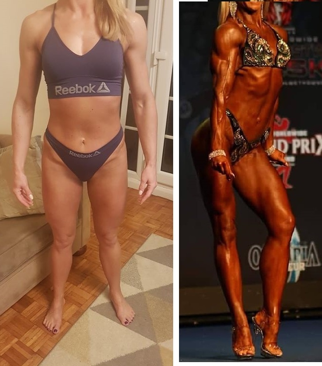 metamorfoza sylwetki karolina 2 kobieta na bombie