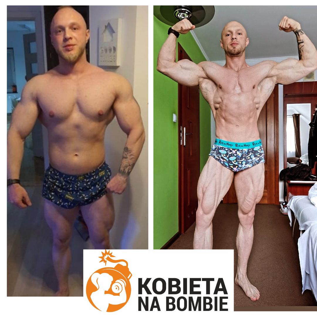 metamorfoza sylwetki kuba 2 kobieta na bombie
