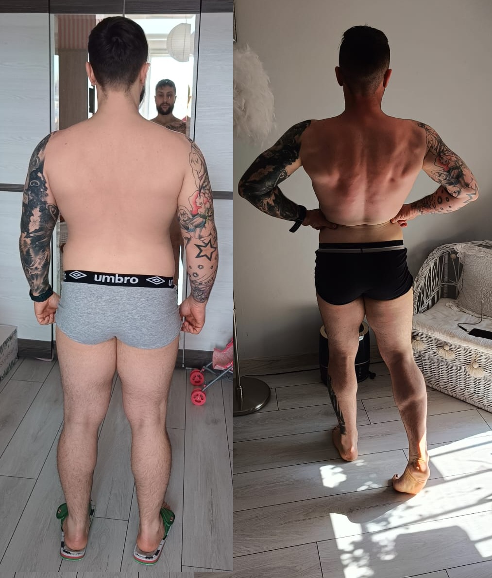 metamorfoza sylwetki michał l kobieta na bombie