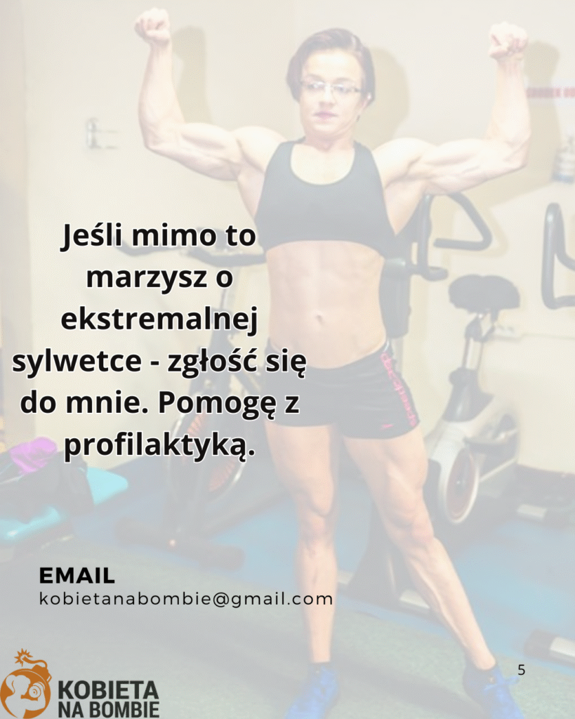Niski poziom tkanki tłuszczowej - skutki uboczne