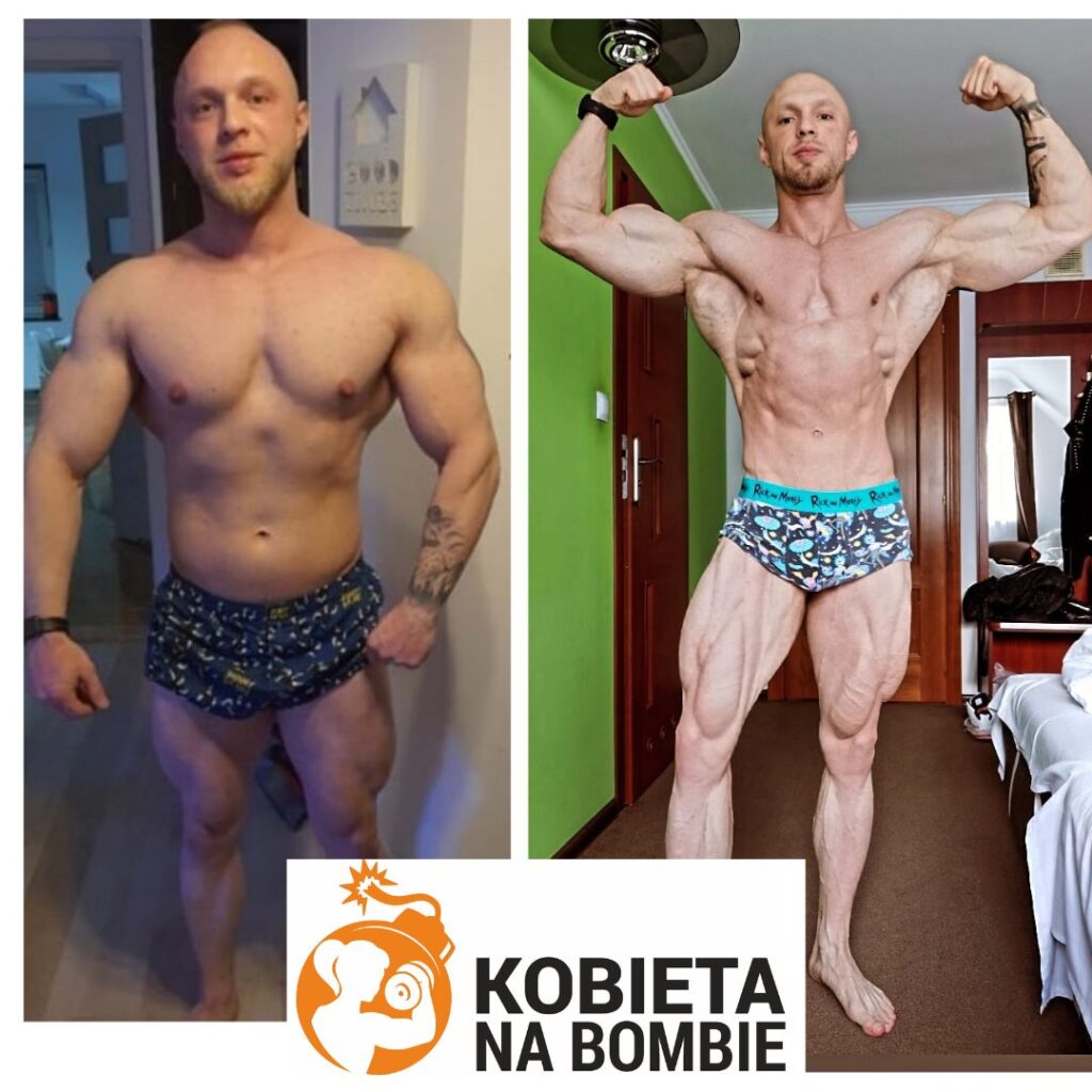 trening online czym jest - efekty kulturystyka